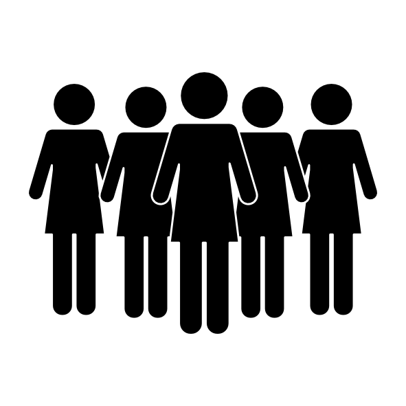 Followers Icon Black